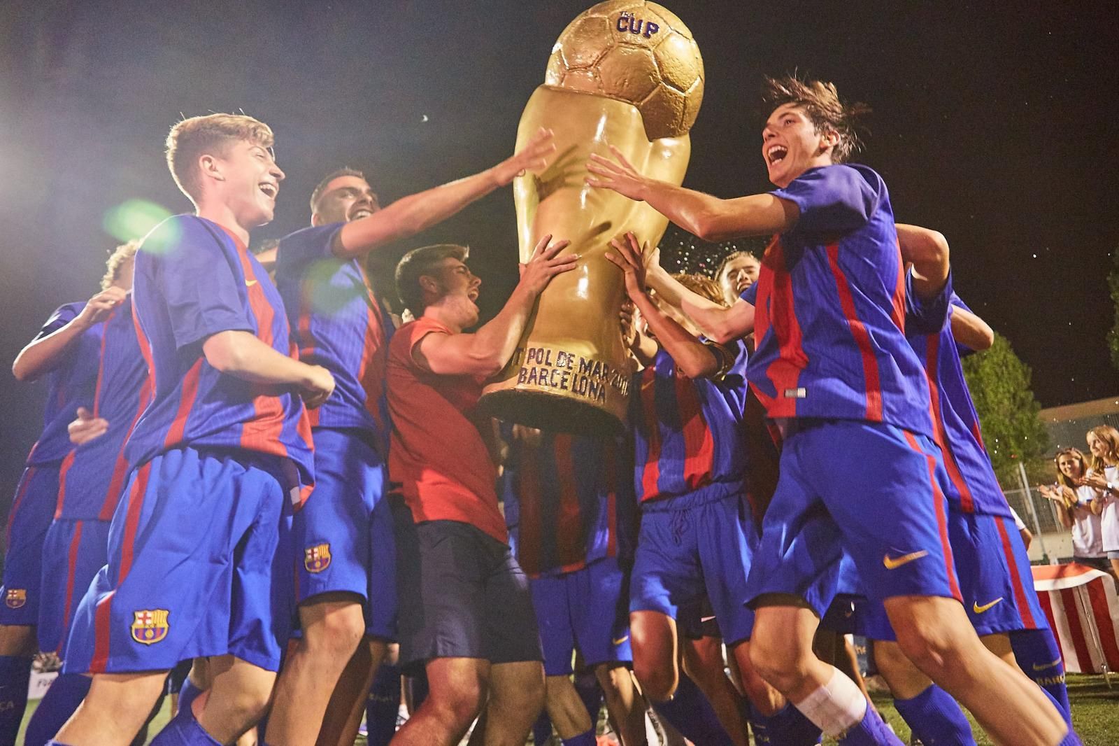 FC Barcelona juvenil  participará una vez más en el The CUP