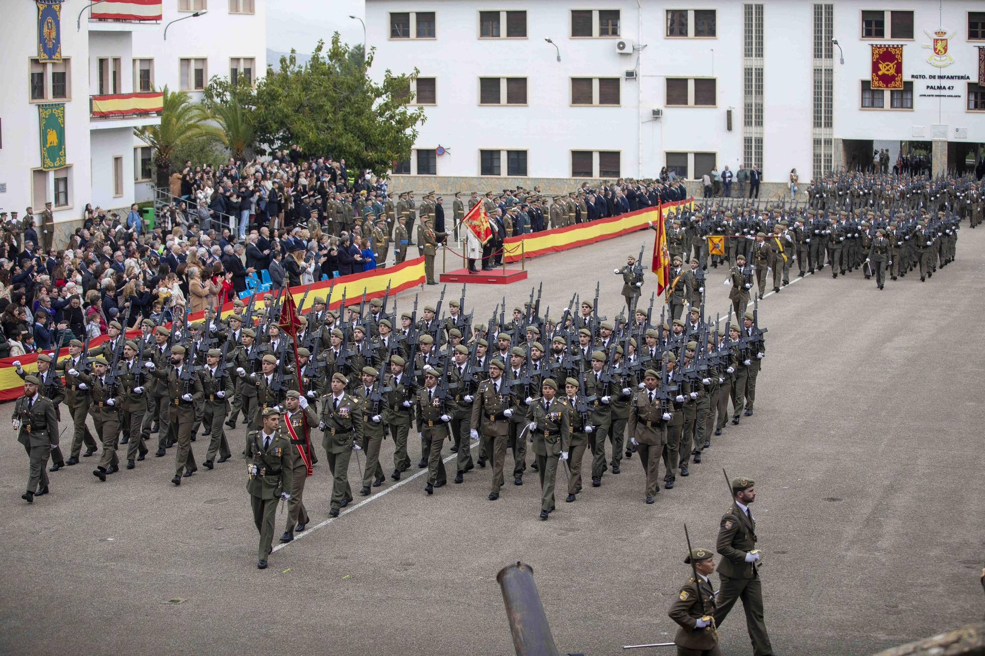 La Infantería rinde homenaje a su patrona