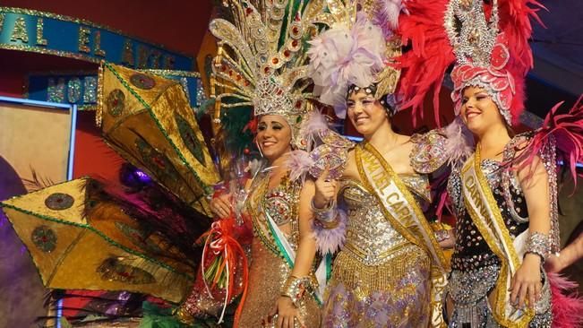 FUERTEVENTURA - El Carnaval de Pájara 2017 ya tiene reina....-La joven Tara González Vizcaino se hizo con el título con su fantasía..'Fiesta en el paraíso'