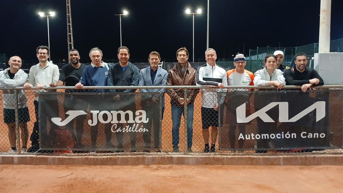 Jorge Andreu y Rafa Montoliu en la entrega de trofeos y premios.