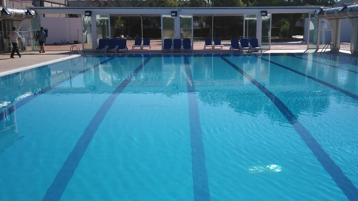 La piscina de Benigànim.