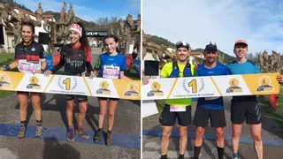 "Es durísima, pero muy guapa", dicen los corredores del V Trail Las Traviesas, que llenó Cornellana