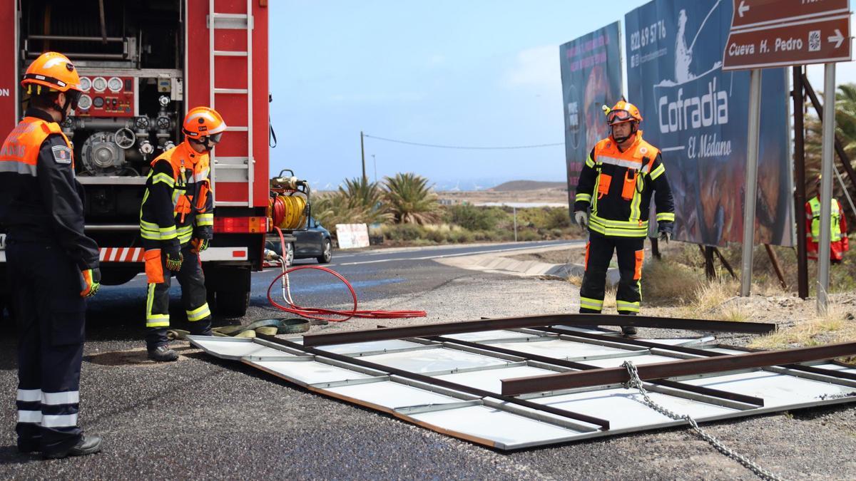 Todas las fotos del paso de la borrasca 'Nuria' en Canarias