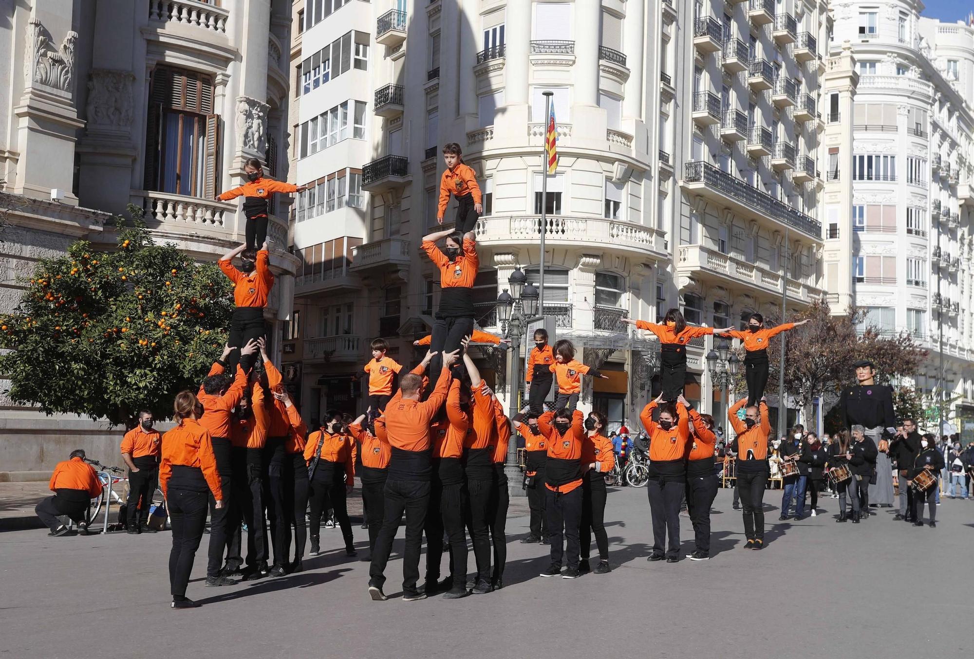 Así ha sido la cabalgata estática de les Magues de Gener