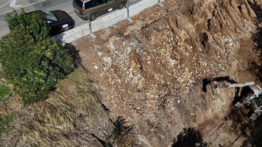 Vídeo | Hallados rellenos antrópicos en las obras del Huerva
