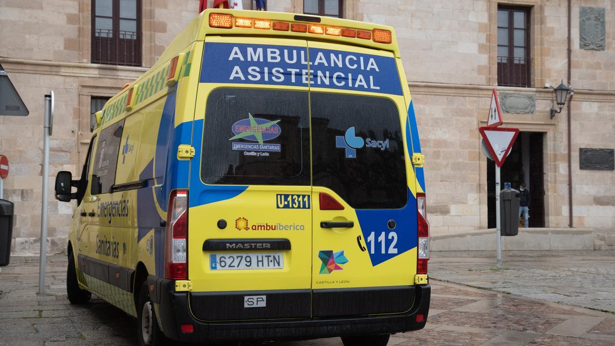 Ambulancia en Zamora
