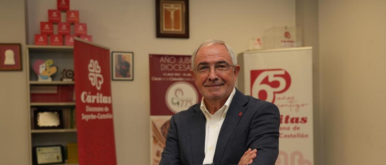 Francisco Mir es el nuevo director de Cáritas Segorbe-Castellón en sustitución de Juan Manuel Aragonés.