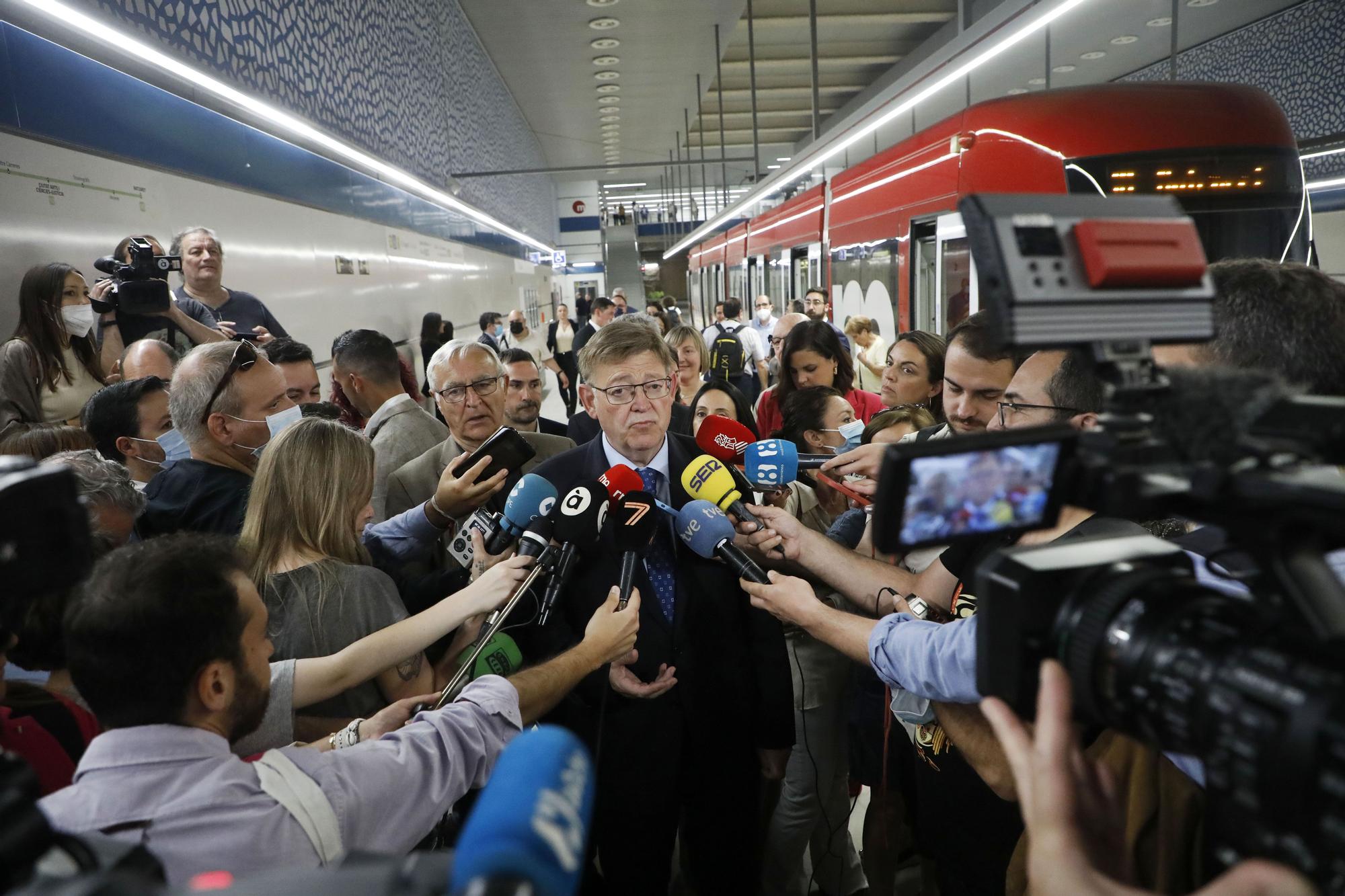 L10, la nueva línea de metro entre el centro y Natzaret, entra en funcionamiento