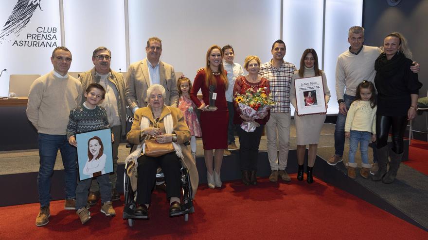 Elisabeth Arrojo, &quot;Asturiana del mes&quot; de noviembre por su tenaz e implacable lucha contra el cáncer