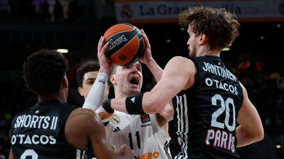 Mario Hezonja, en el partido de la jornada 33 de la Euroliga ante París Basketball