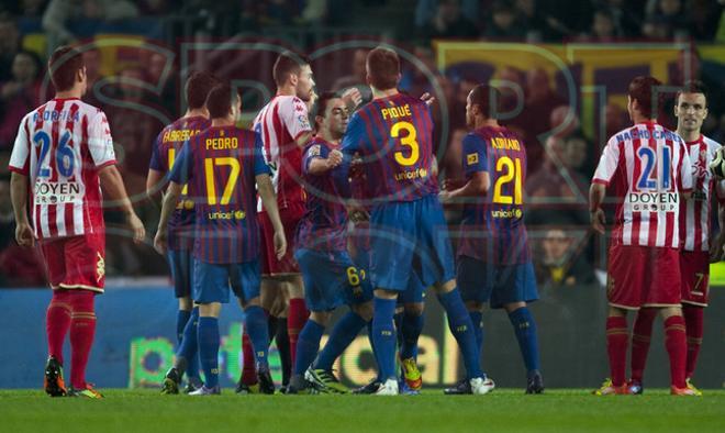 FC BARCELONA, 3 - SPORTING, 1