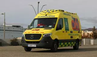 Cinco mujeres hospitalizadas tras un accidente en cadena en la A-49