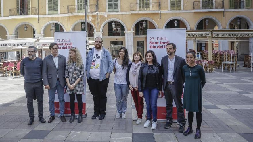 Sant Jordi se celebrará en Palma con cerca de 70 paradas de libros