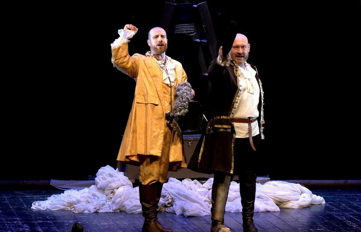 Una escena de 'La isla del tesoro'