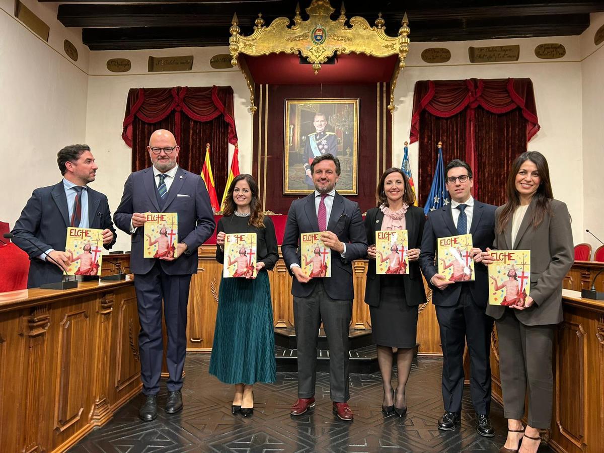 La presentación de la revista de Semana Santa, este jueves.