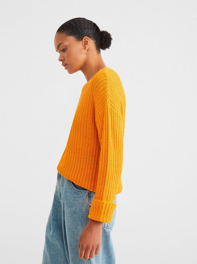 Jersey naranja, de Parfois (15,99 euros)