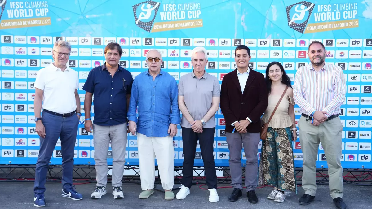 Más de 40.000 personas se vuelcan con la fiesta mundial de la escalada en Alcobendas