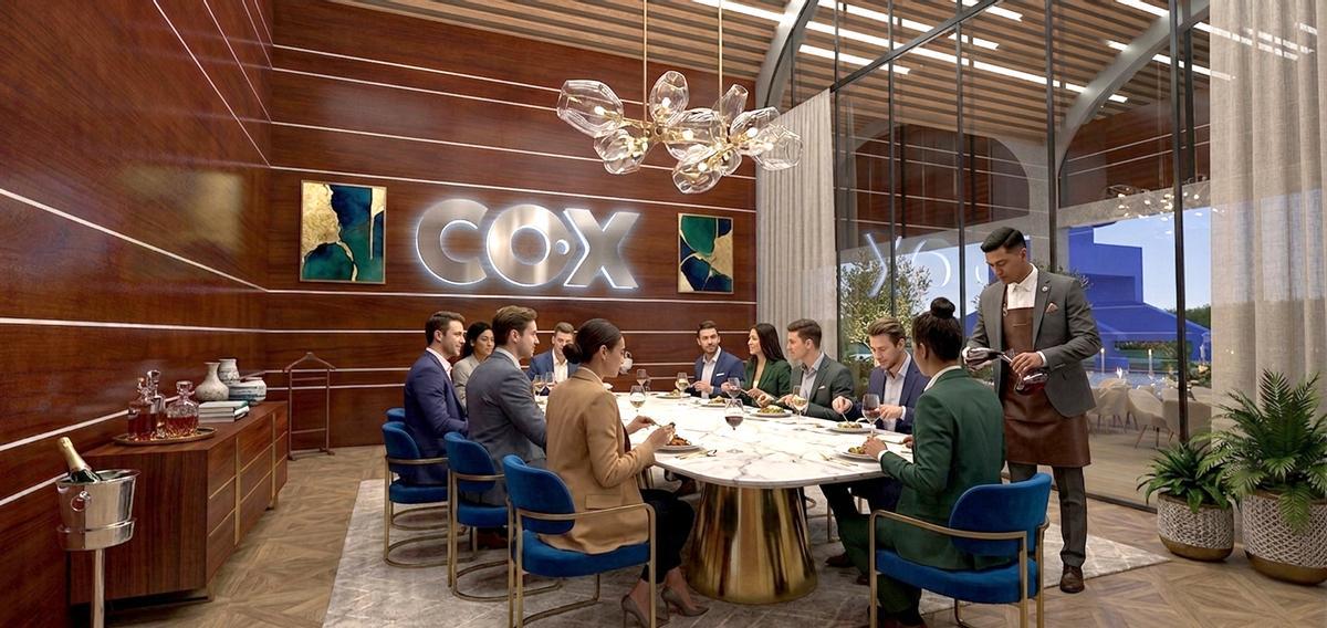 Las imágenes de la transformación de la nueva sede del Grupo Cox en Sevilla