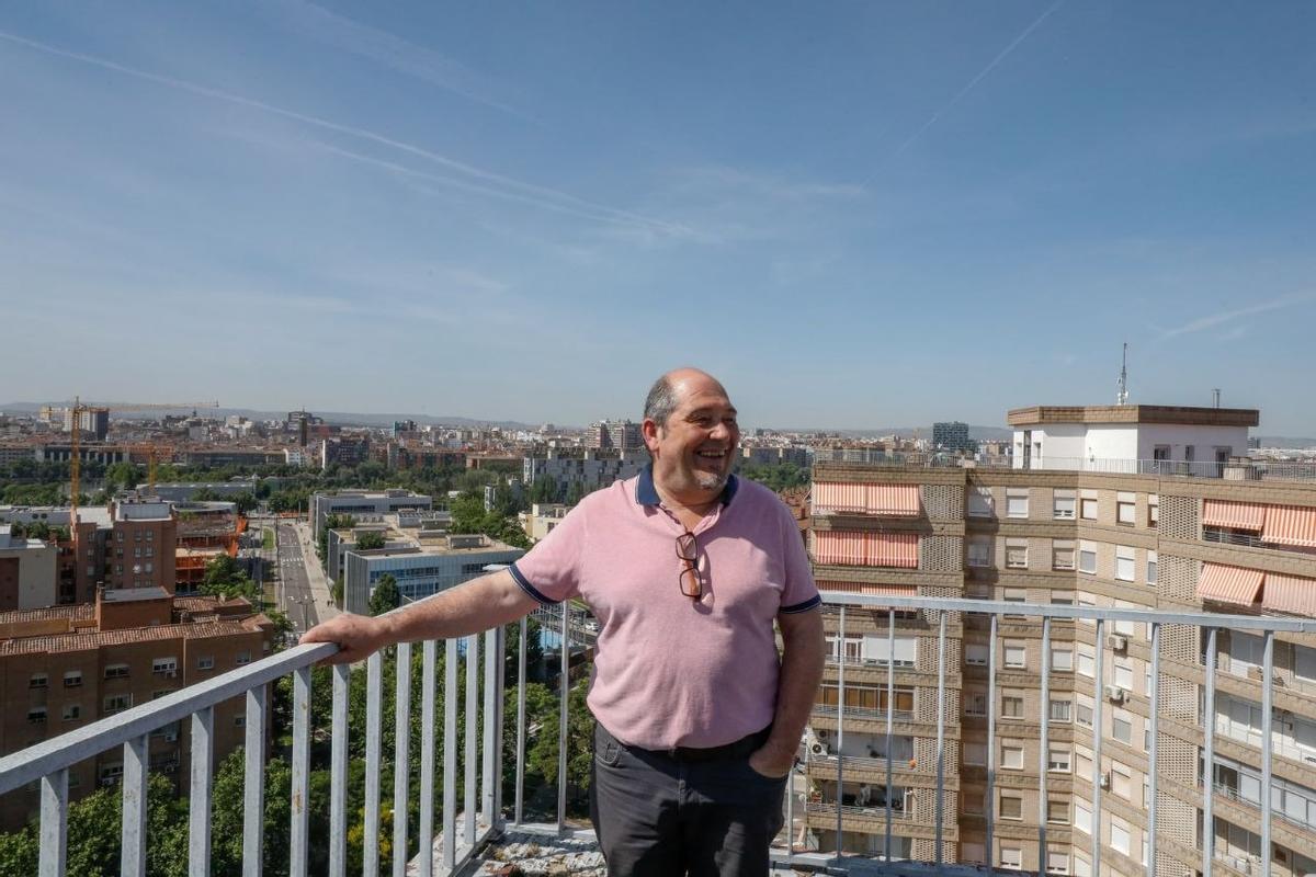 El vicepresidente general de la mancomunidad de vecinos, Francisco de León.