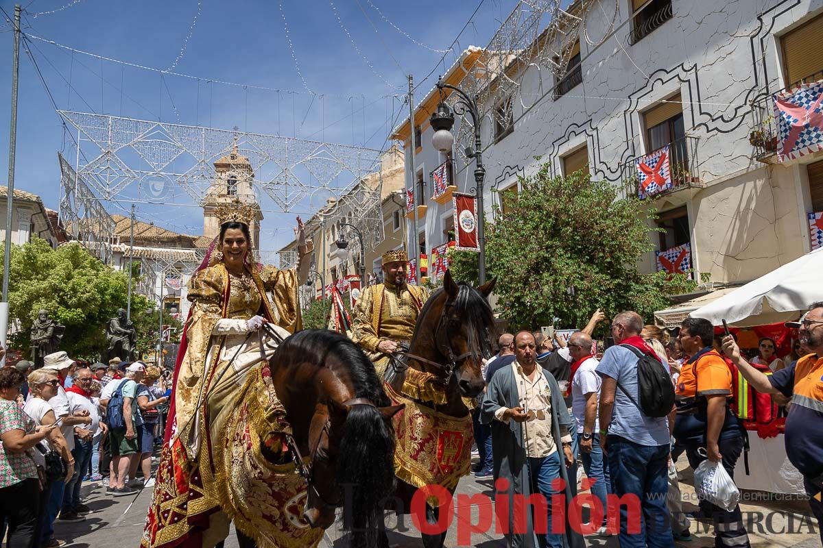 Moros y Cristianos en la mañana del dos de mayo en Caravaca