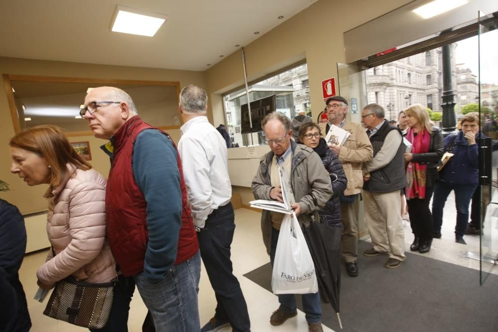 Firma de libros de Davila y Gogue en Vigo