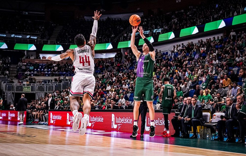 Victoria del Unicaja ante el Cholet para cerra el Round of 16 de la BCL