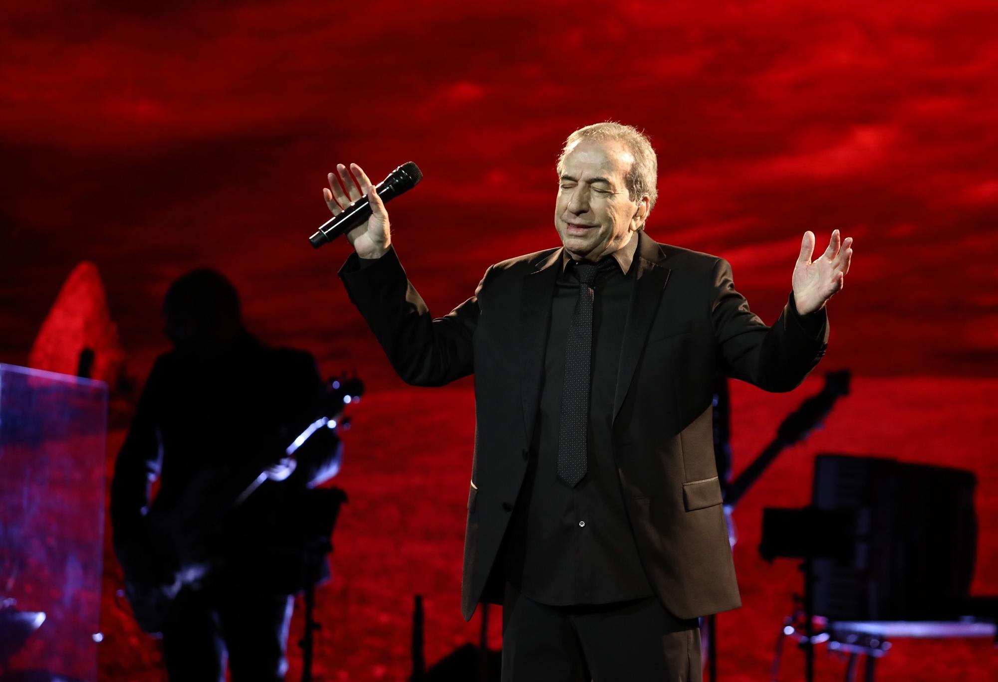 El concierto de José Luis Perales en Gijón, en imágenes