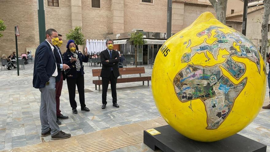 Murcia, un escaparate de limones gigantes de más de 300 kilos