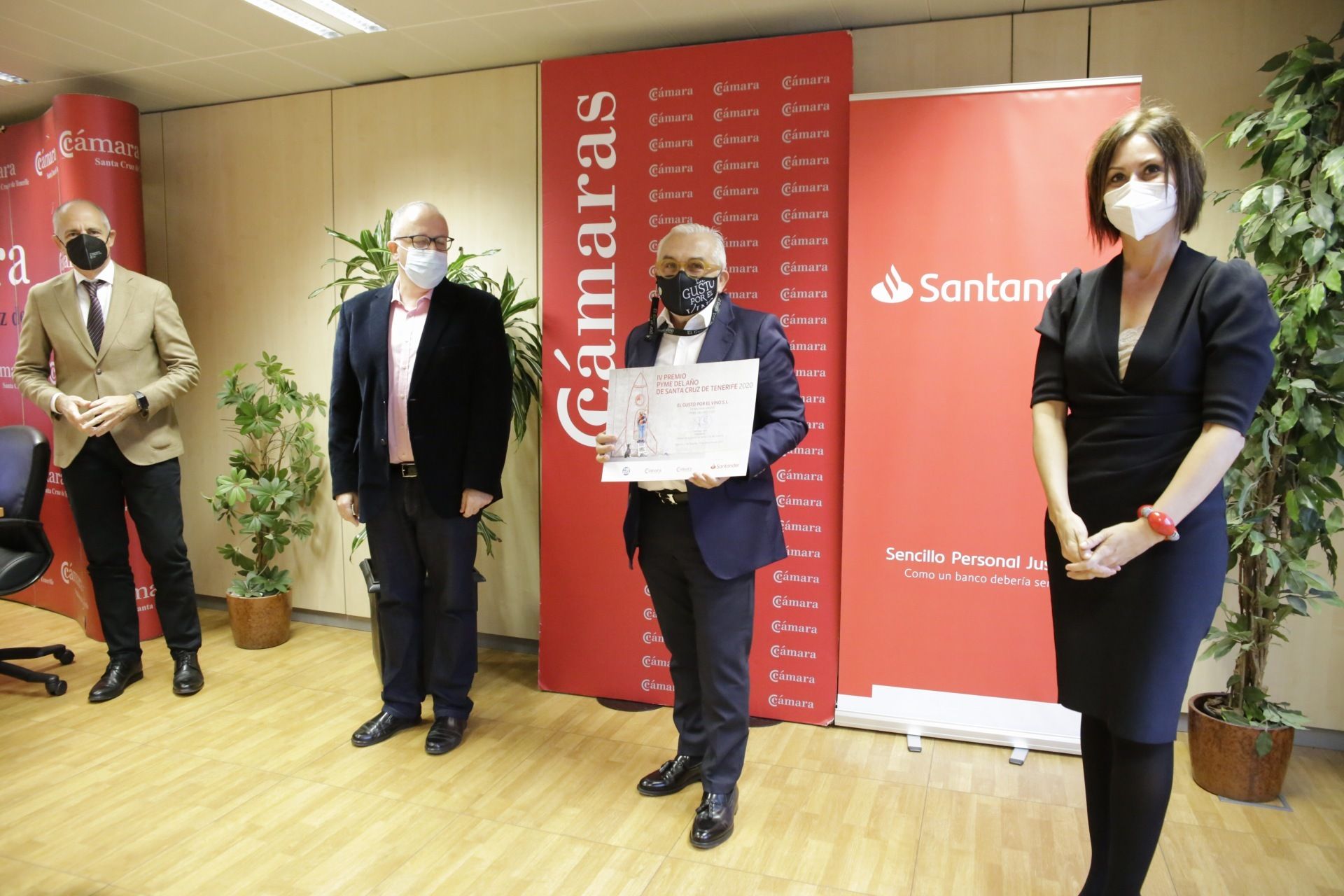 Entrega de los Premios de la Cámara de Comercio y Banco de Santander