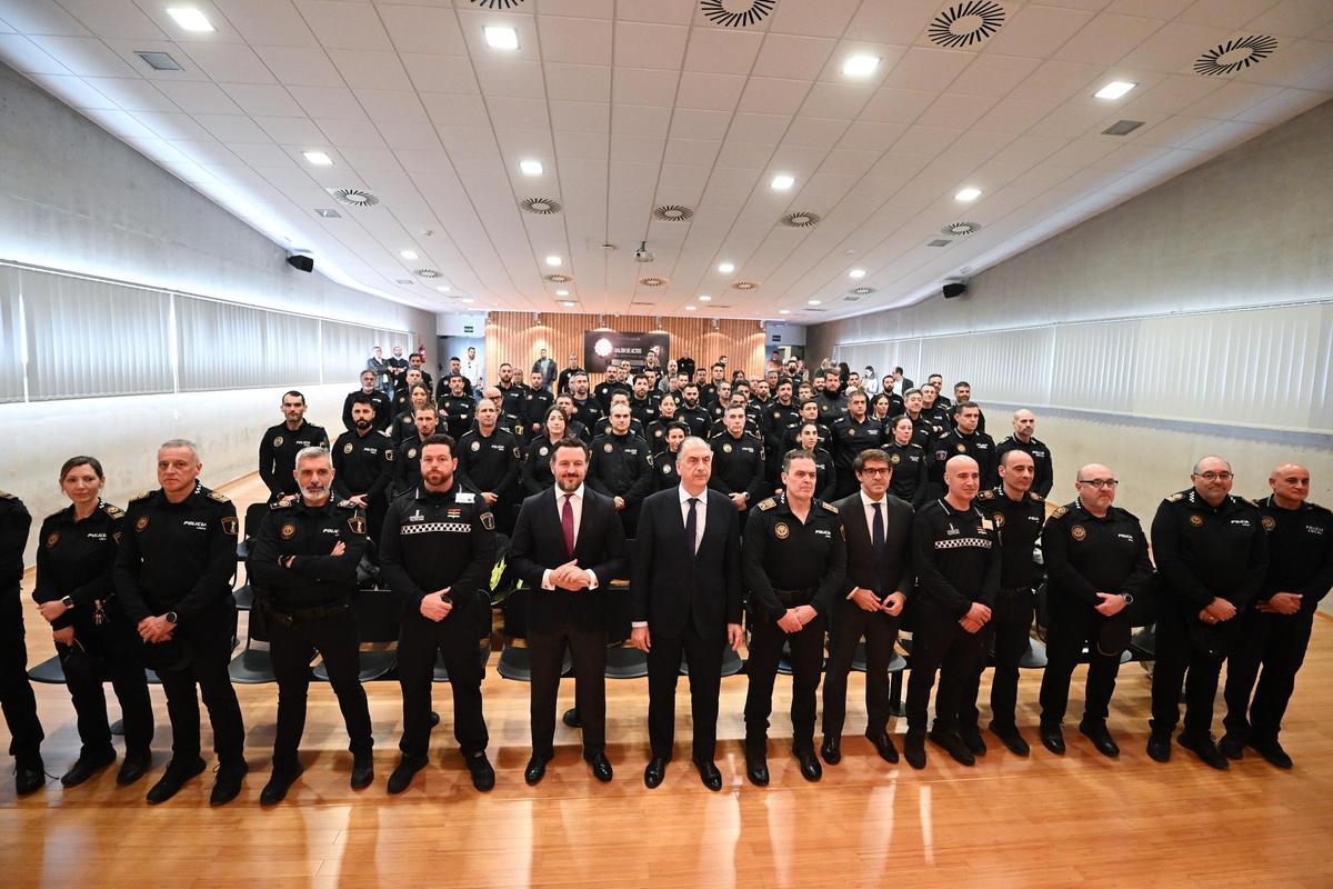 La Policía Local de Elche ha comenzado los cursos como nueva sede del IVASPE en la provincia