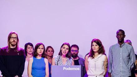 Montero, tras la bajada de Podemos a 2 escaños: No nos conformamos, es un paso necesario