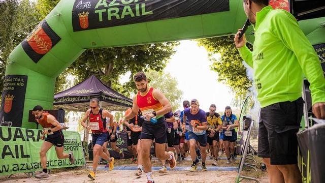 La Azuara Trail reunió a corredores y senderistas en el entorno del Valle del Río Cámaras.