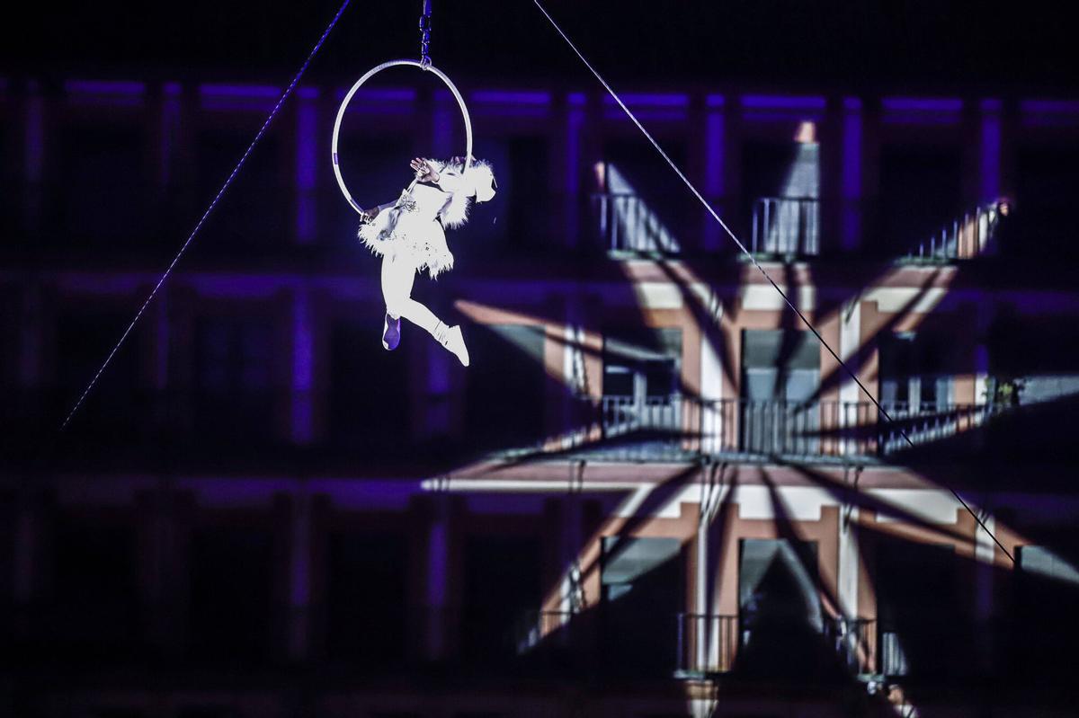 El espectáculo Musa de Lunas de La Corredera, en imágenes