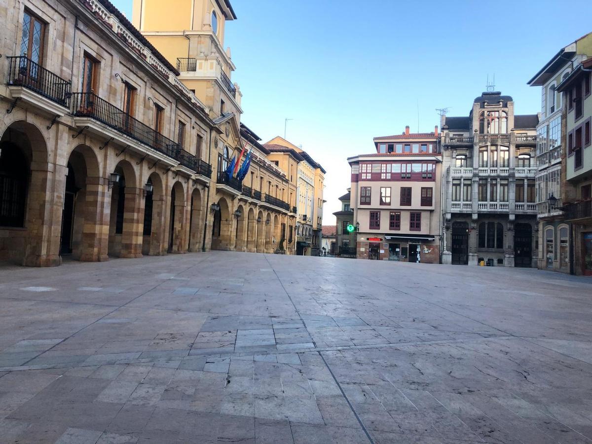 El Ayuntamiento de Oviedo.