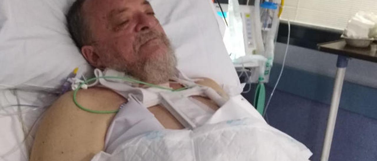 Vladimir Kokorev se recupera de una operación a corazón abierto.