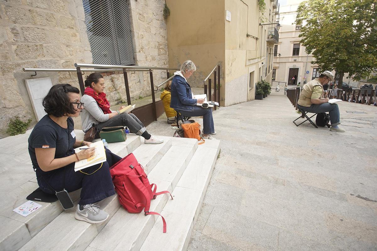Desena jornada d’Urban Sketchers a Girona