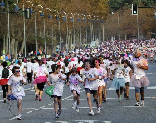 Samil se tiñe de múltiples colores con la Holi Run