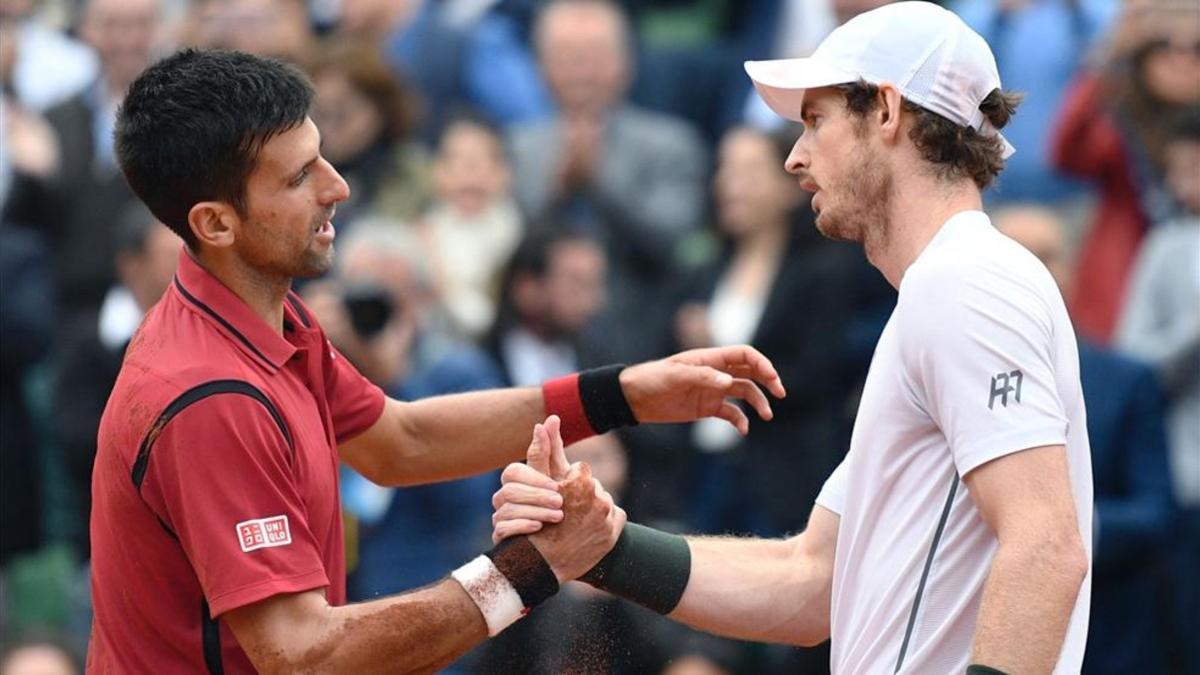 Novak Djokovic y Andy Murray