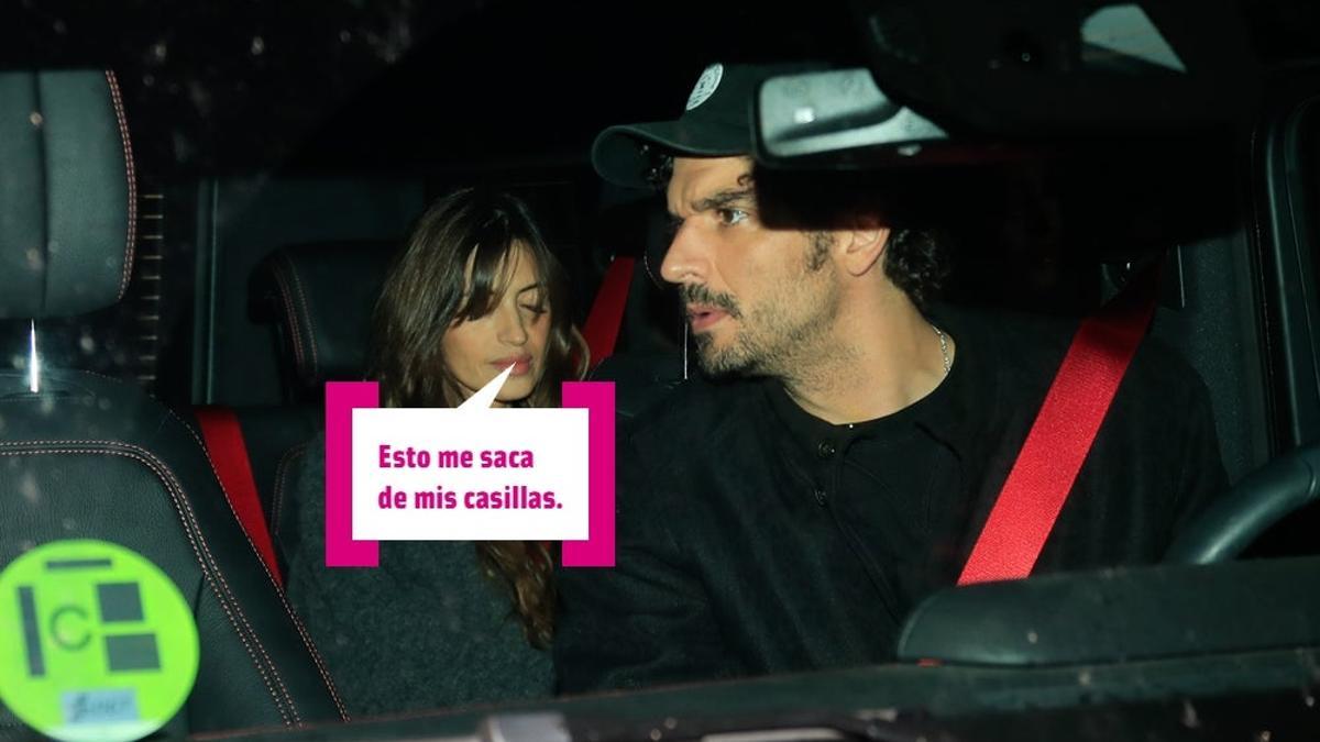Sara Carbonero y Nacho Taboada en el coche