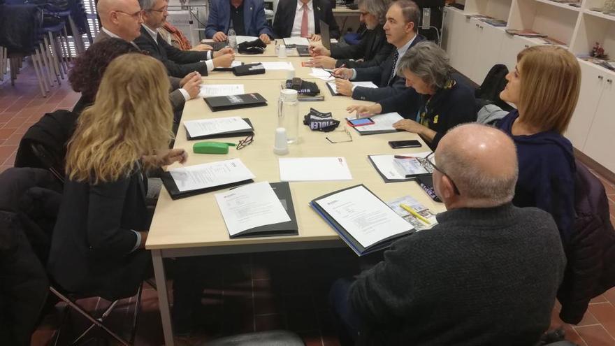 Reunió del Consell de Direcció Territorial de la Generalitat a Girona