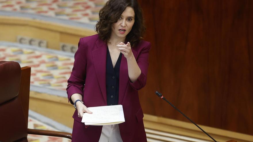 Ayuso escenifica una ruptura estratégica con Vox tras pactar con Monasterio el 80% de las leyes