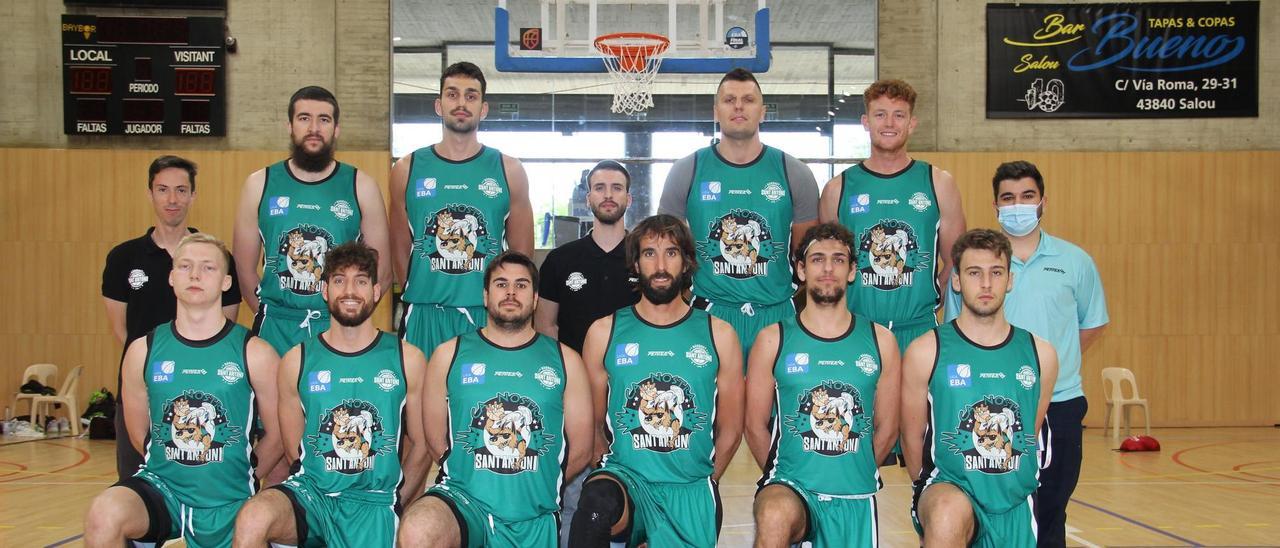 Equipo del CB Sant Antoni