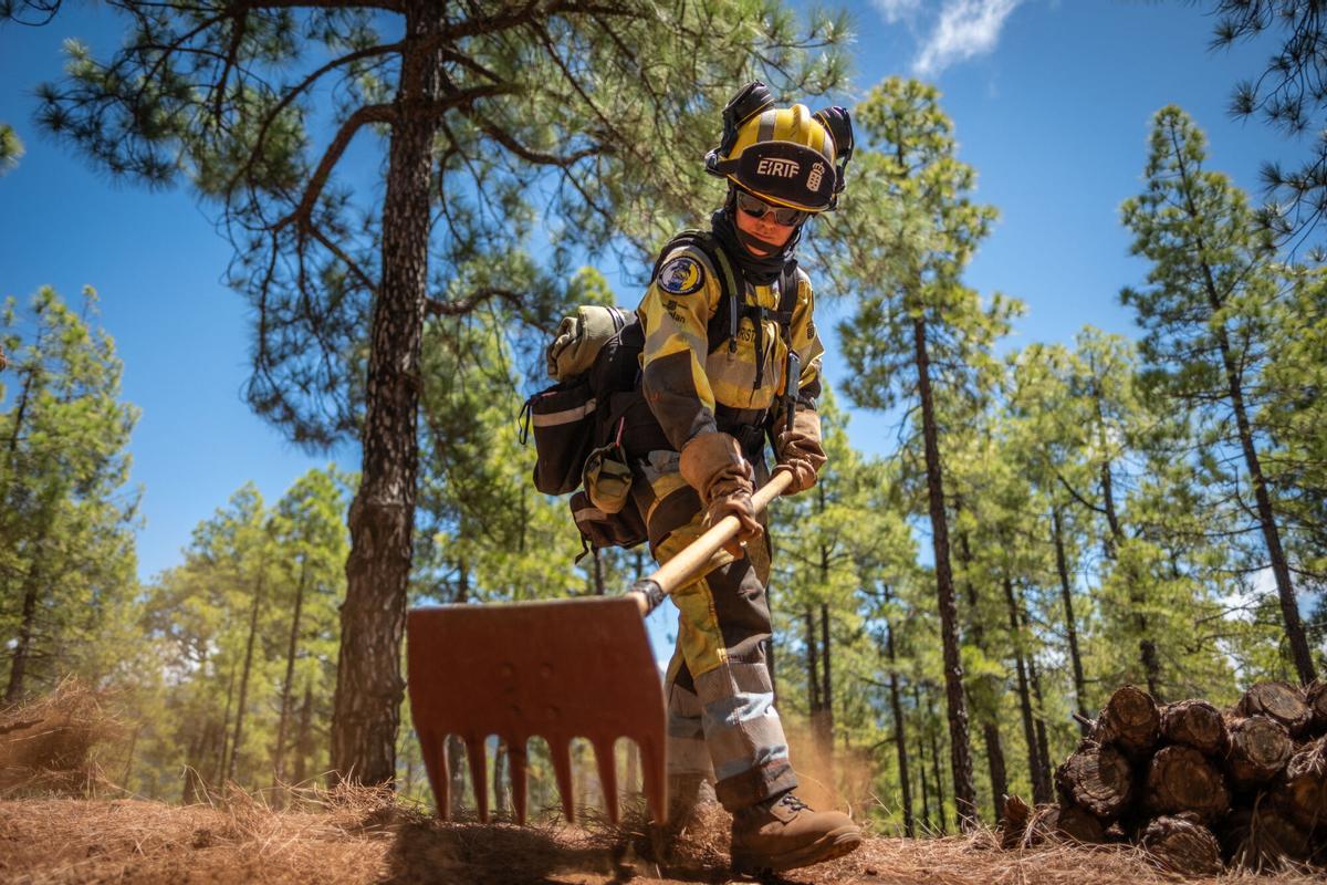 Entrenamiento Eirif en La Palma
