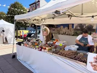Mercado indiano en Ribadesella
