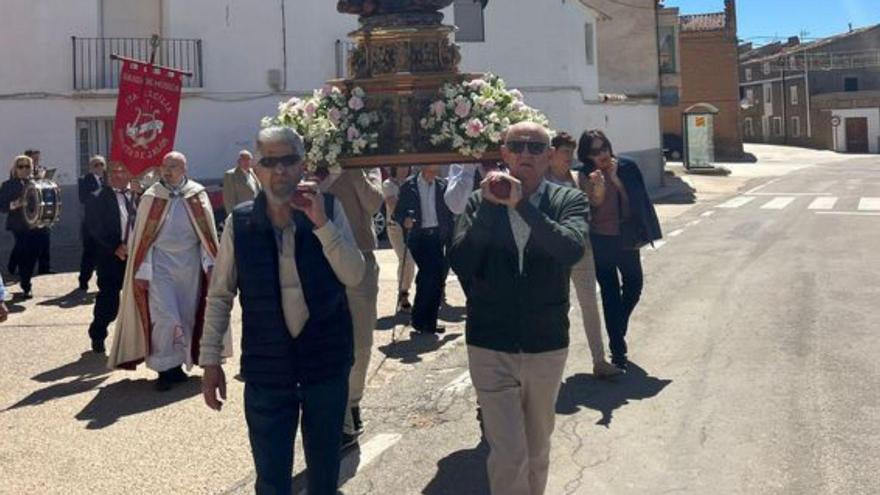 Procesión en honor a San Miguel Arcángel. | SERVICIO ESPECIAL