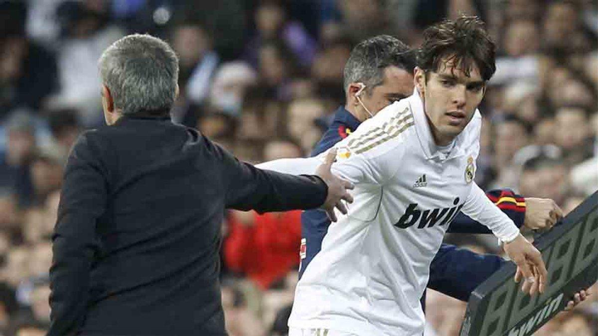 Kaká tuvo problemas con Mourinho en el Real Madrid