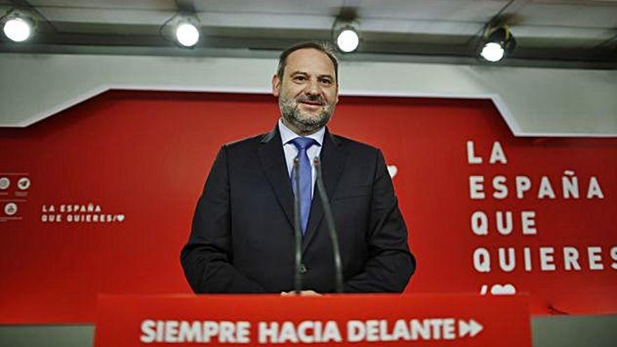José Luis Ábalos va apostar per arribar a un acord programàtic amb Podem.