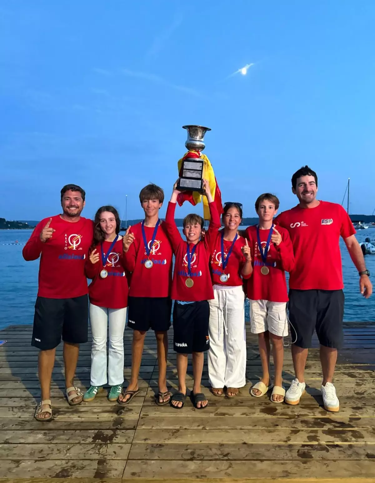 Un grauero campeón del mundo de vela con España