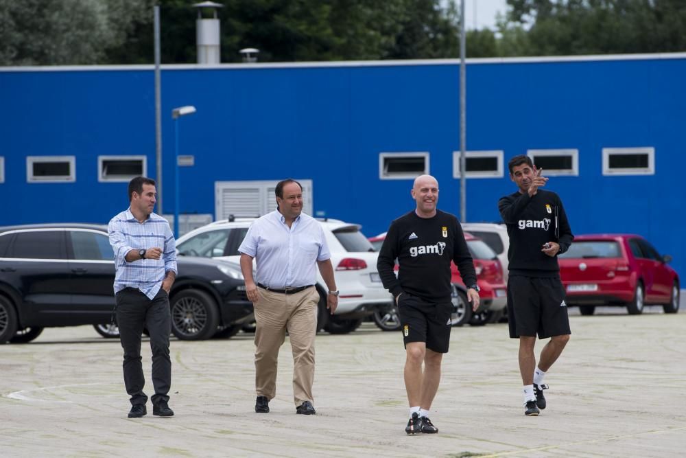 Entrenamiento del Real Oviedo