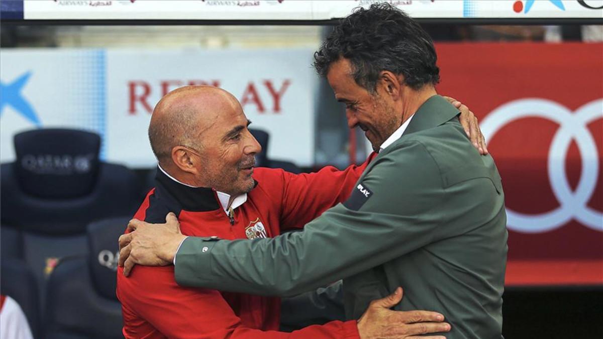 Luis Enrique y sus hombres esperan un favor de Sampaoli